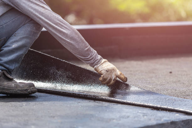 Professional Crawl Space Encapsulation technician working in McBain, MI